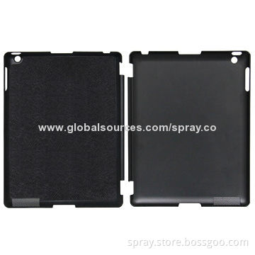 Snap on Fashionable Leather Cover Case for iPad 5